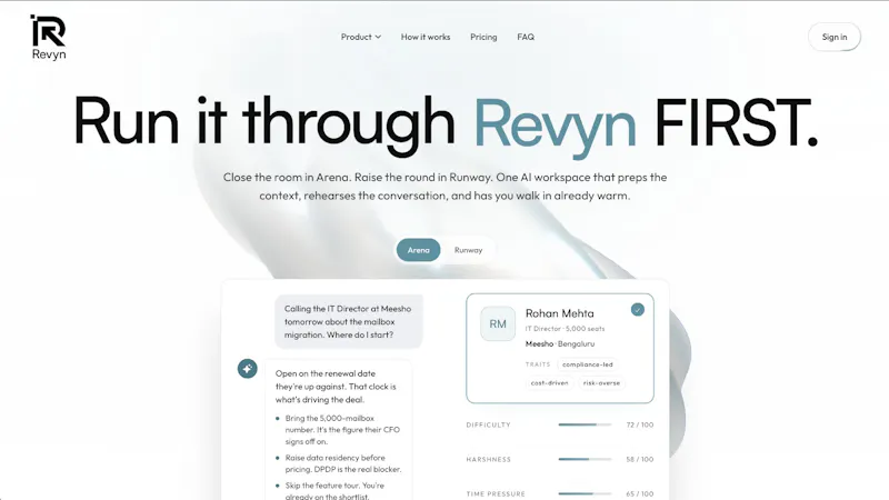 Revyn screenshot 2