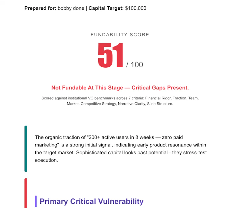 Funding Blueprint screenshot 3