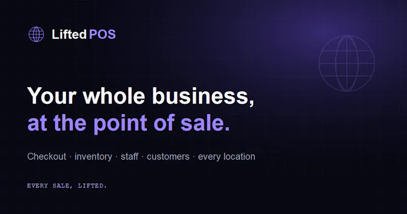 LiftedPOS screenshot 1