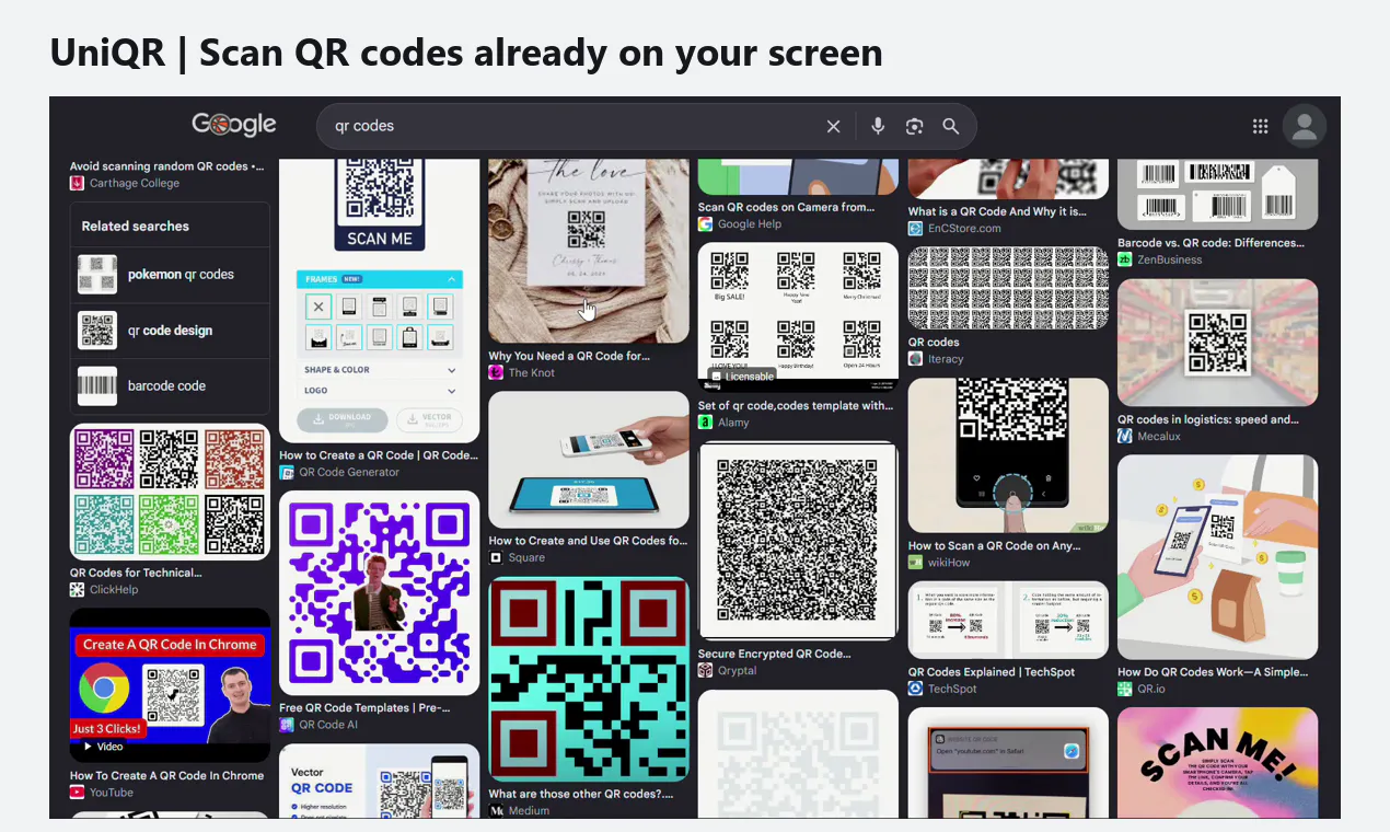 UniQR gallery image