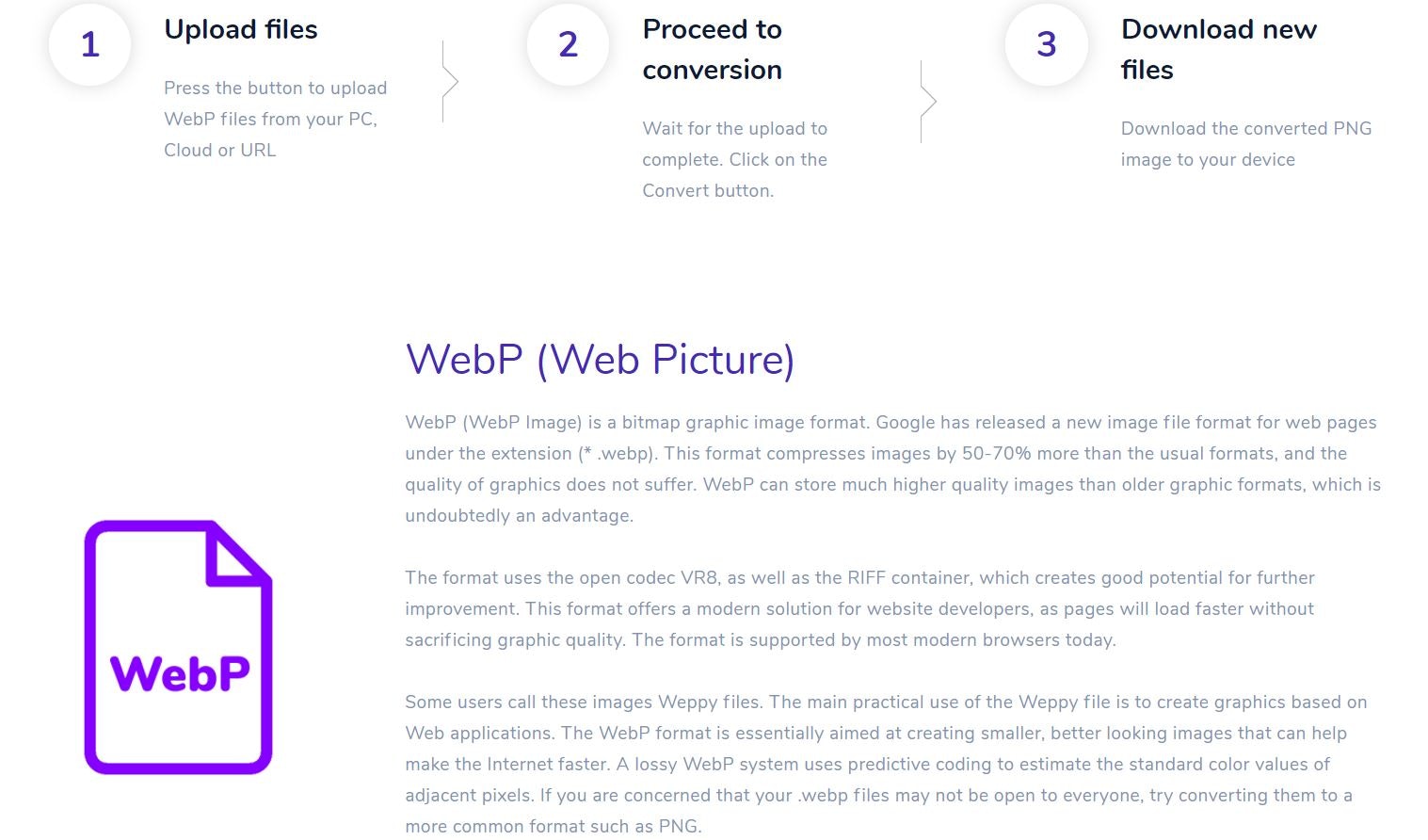 WebP to PNG Converter gallery image