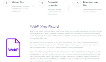 WebP to PNG Converter gallery image