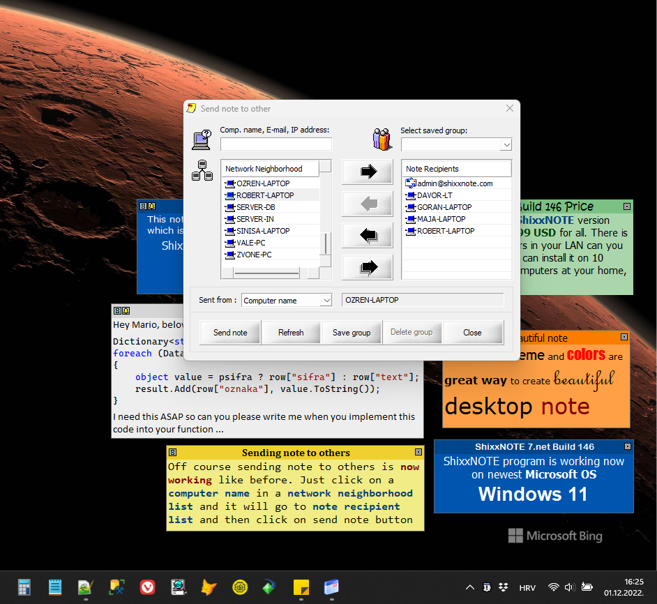 ShixxNOTE – Notes & LAN Messaging gallery image