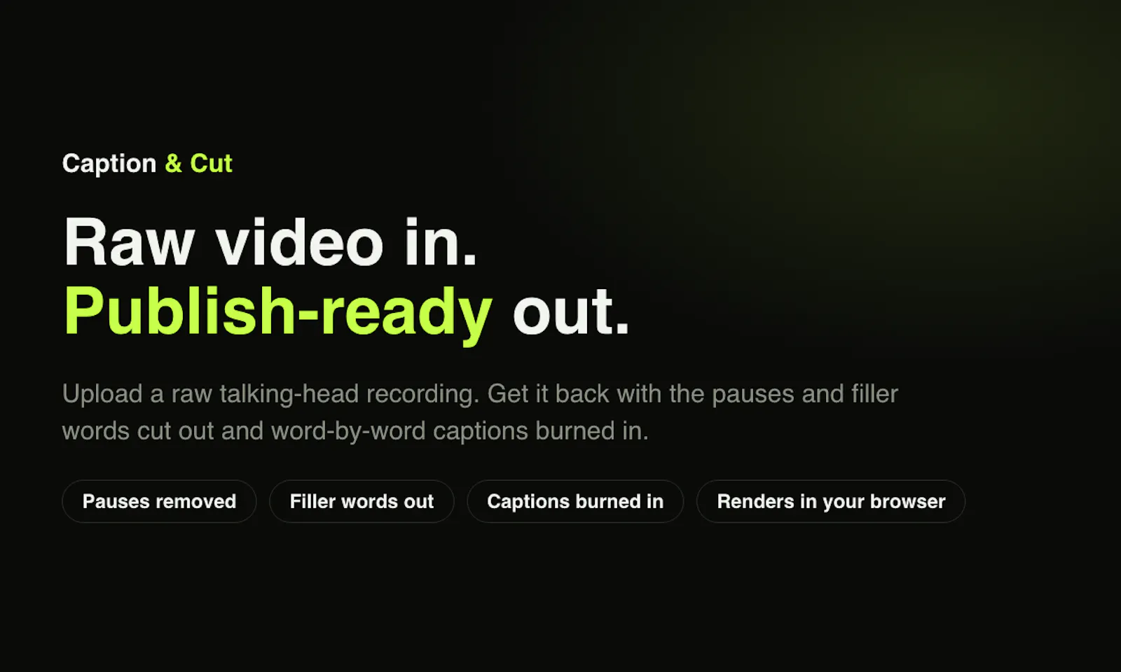 Caption & Cut screenshot 3