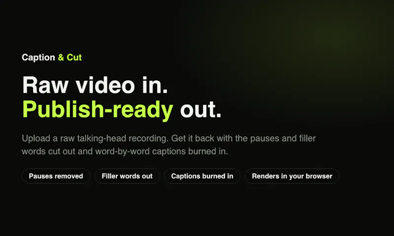 Caption & Cut screenshot 3
