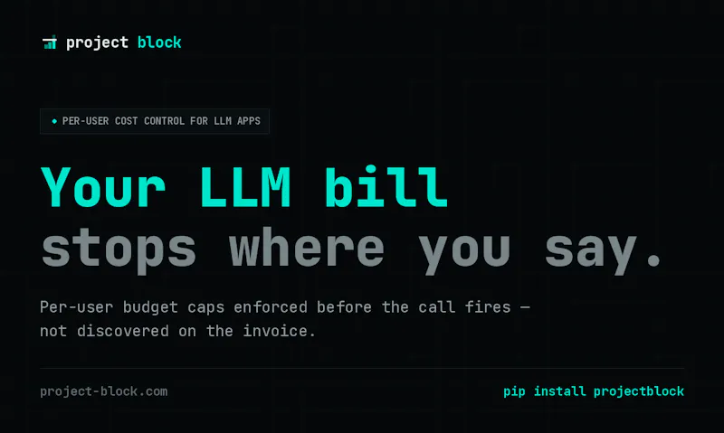 ProjectBlock screenshot 2