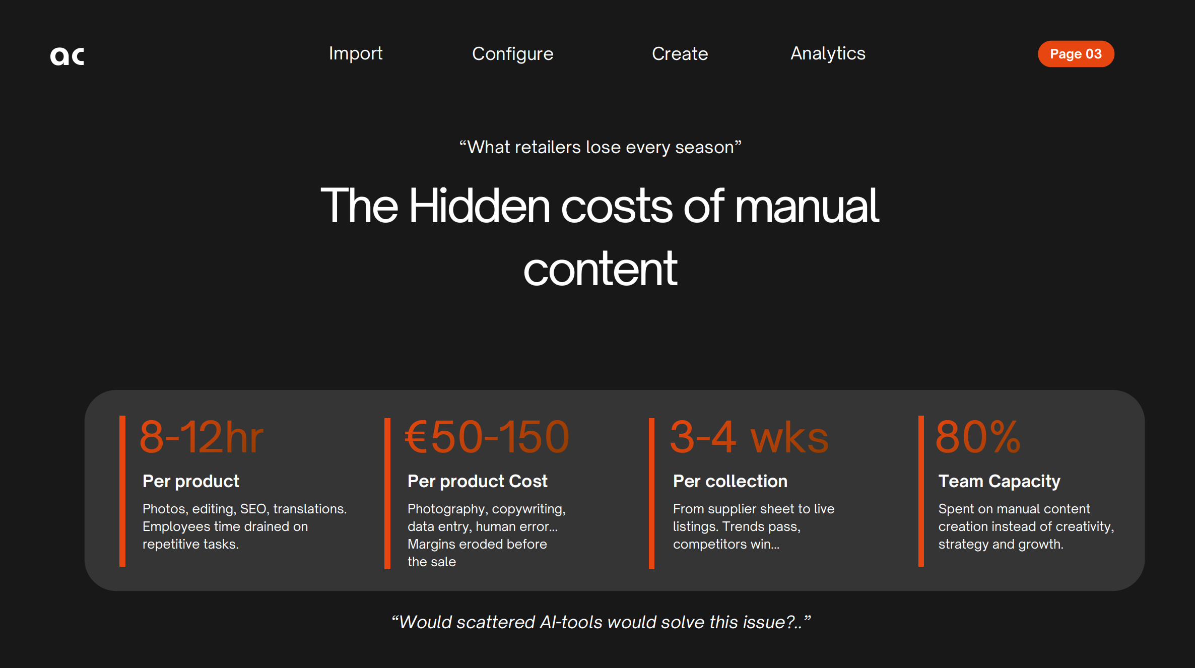 Global launch: Automated Commerce - Screenshot 3 showing product features and functionality
