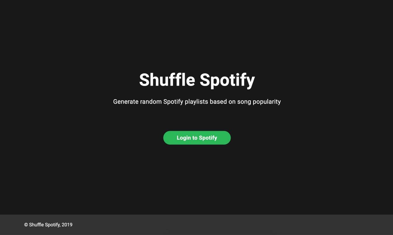 Shuffle Spotify gallery image