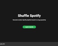 Shuffle Spotify media 2