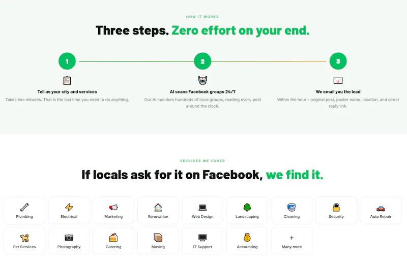 CashCowLeads screenshot 2