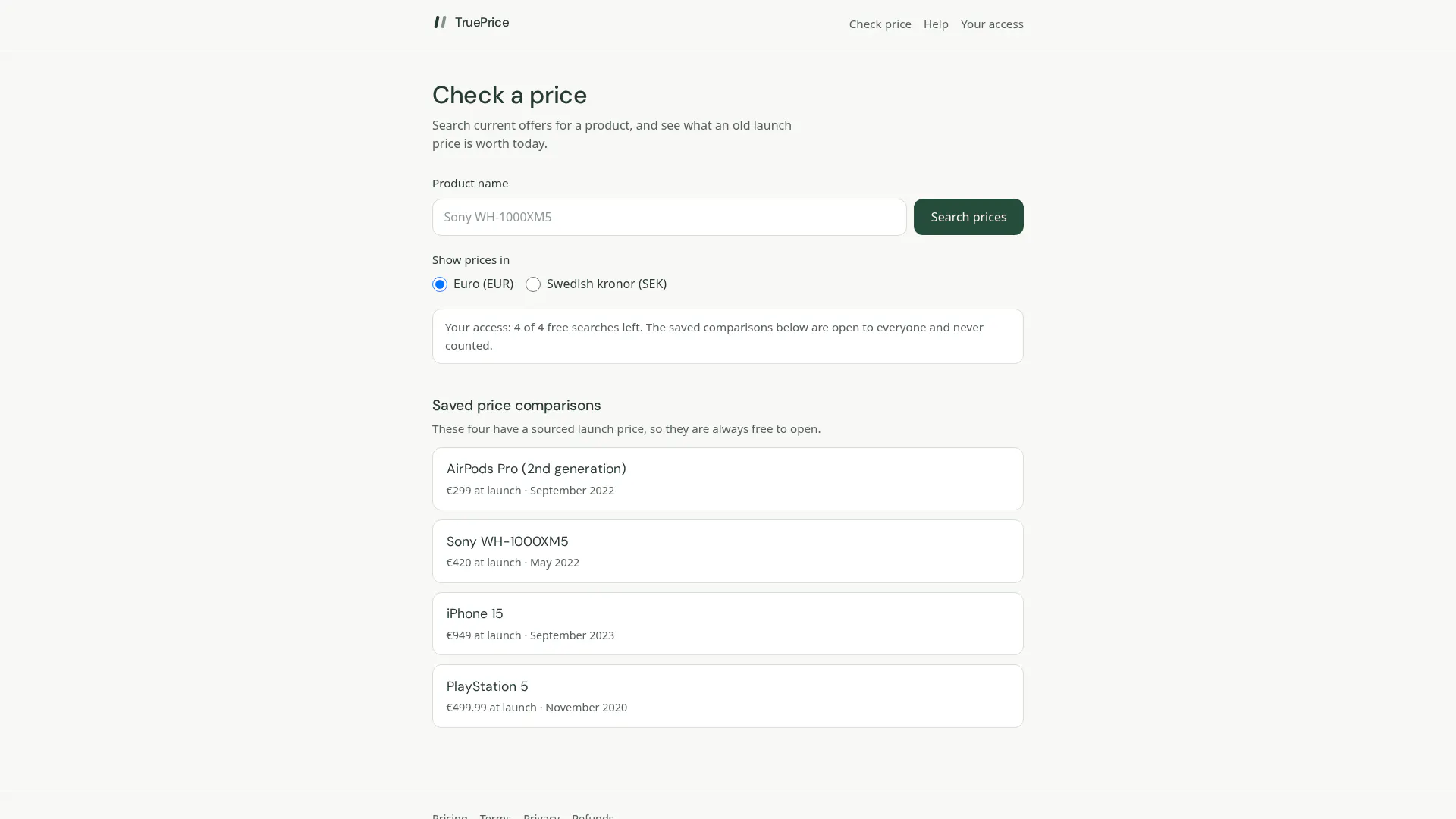 TruePrice gallery image