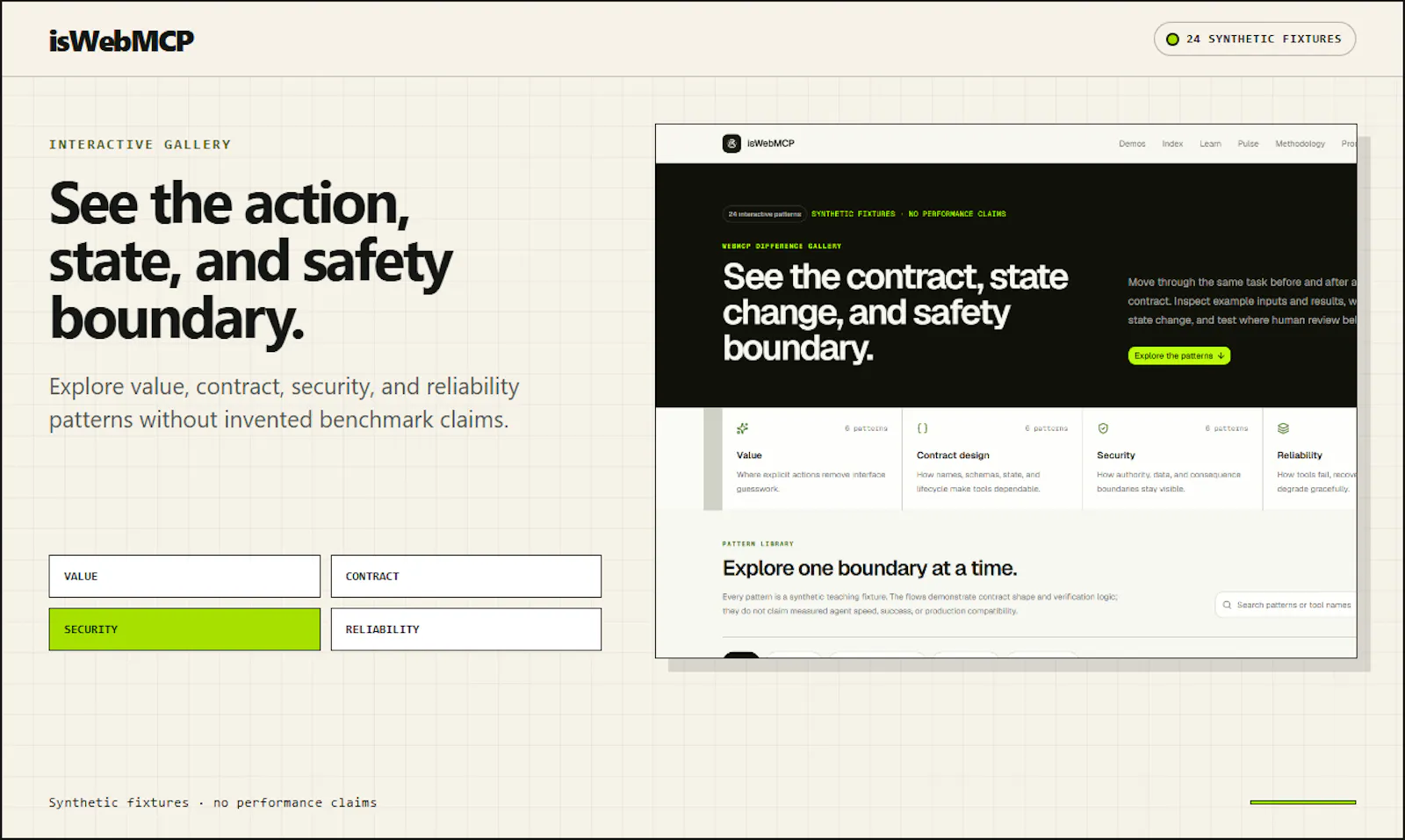 isWebMCP screenshot 5
