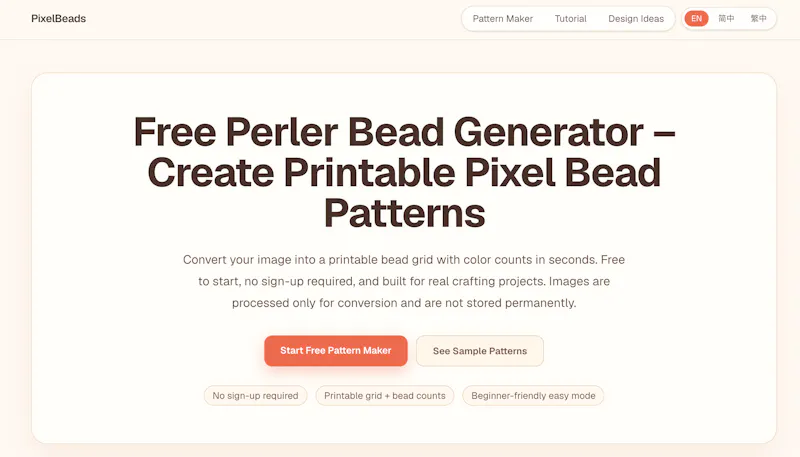pixelbeads screenshot 1