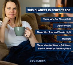 Equiilibra Weighted Blanket for Travel gallery image