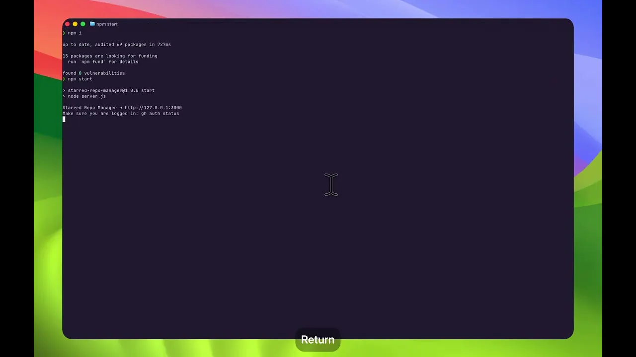 github unstar gallery image