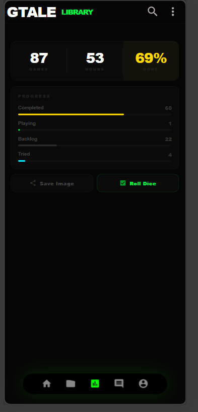 GTALE - Screenshot 2 showing product features and functionality