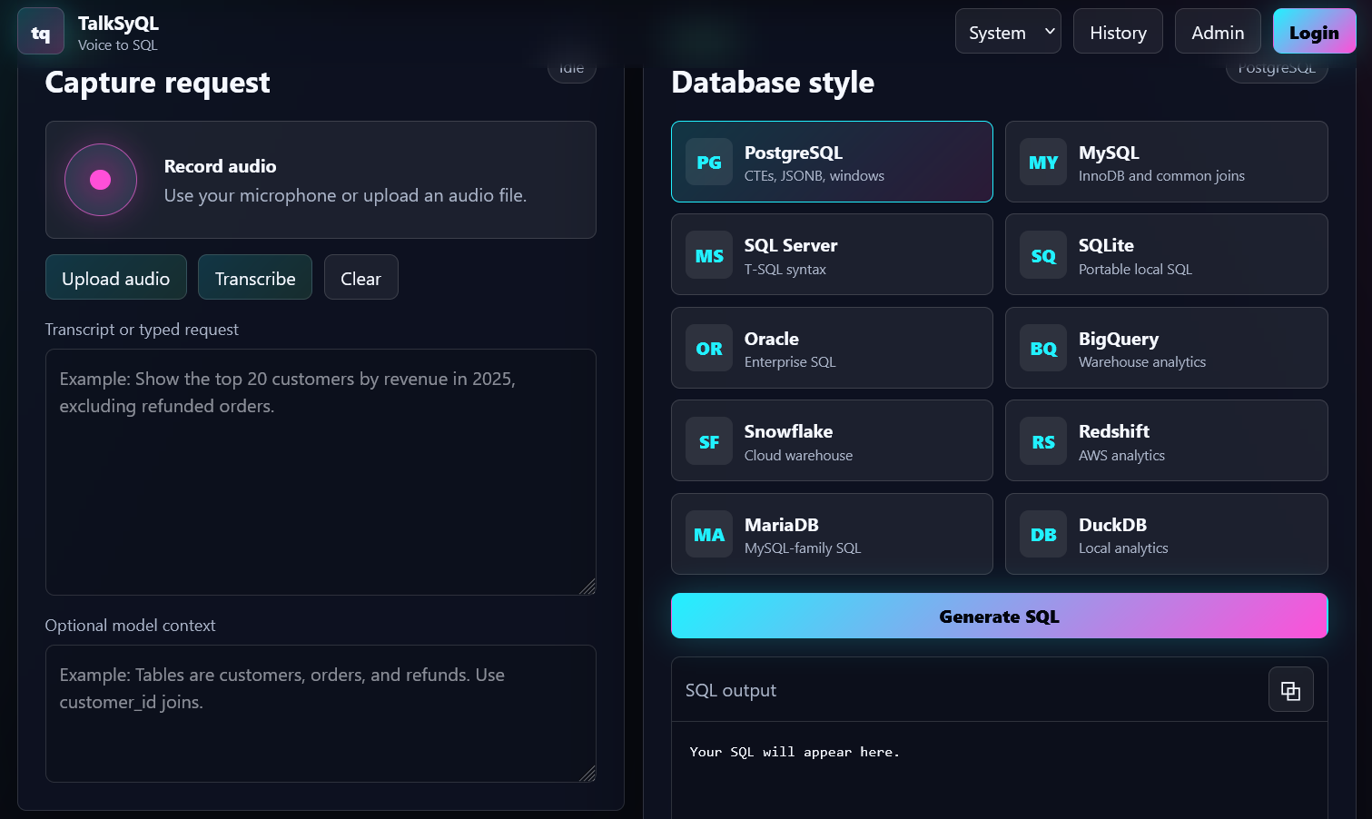 TalkSyQL gallery image