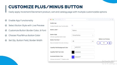 Shopify Quantity Plus Minus gallery image