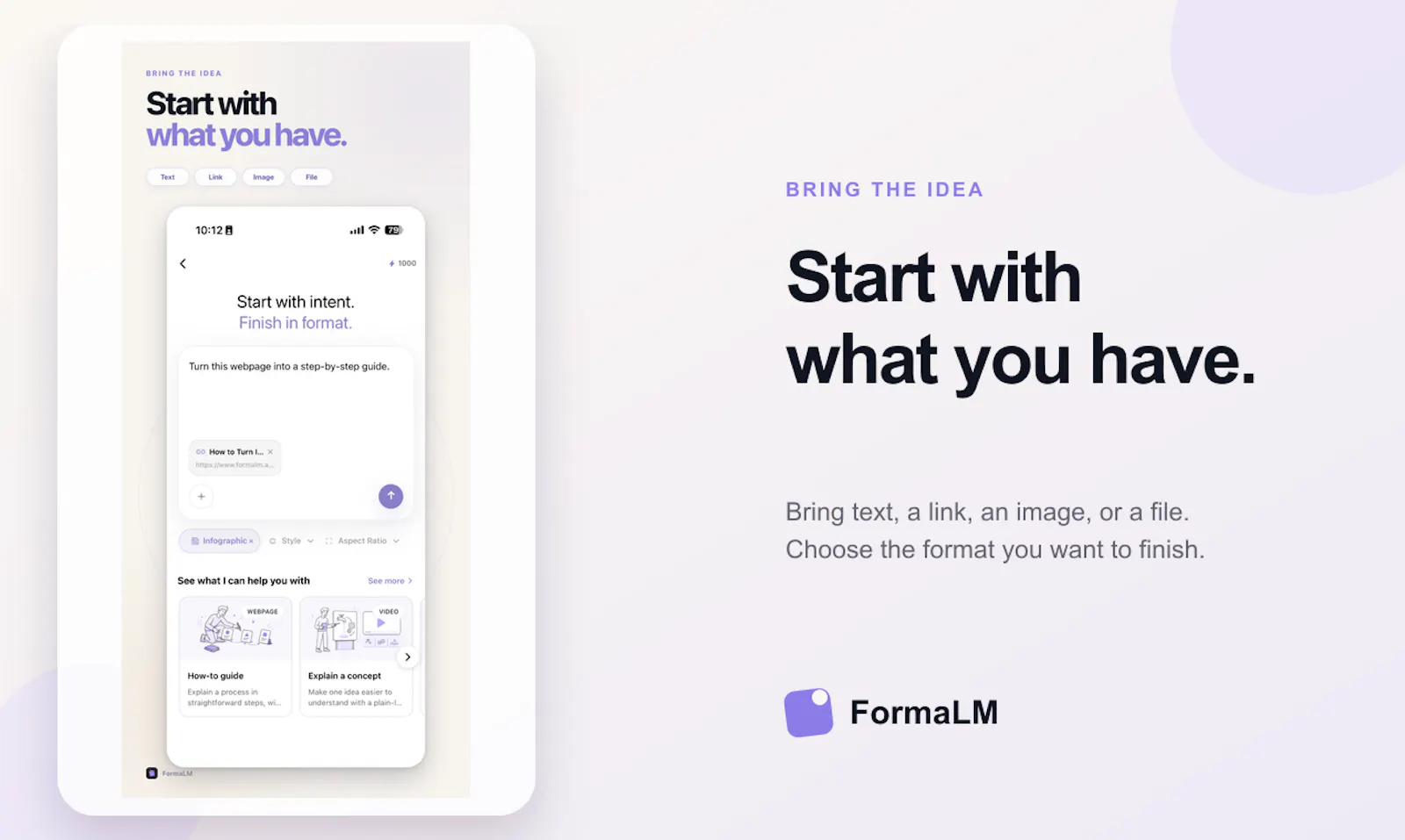 FormaLM screenshot 2