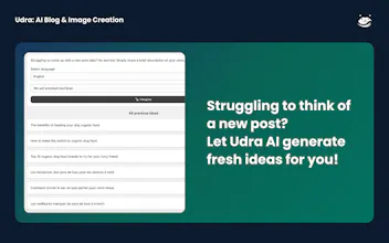 Udra: AI Blog & Image Creation gallery image