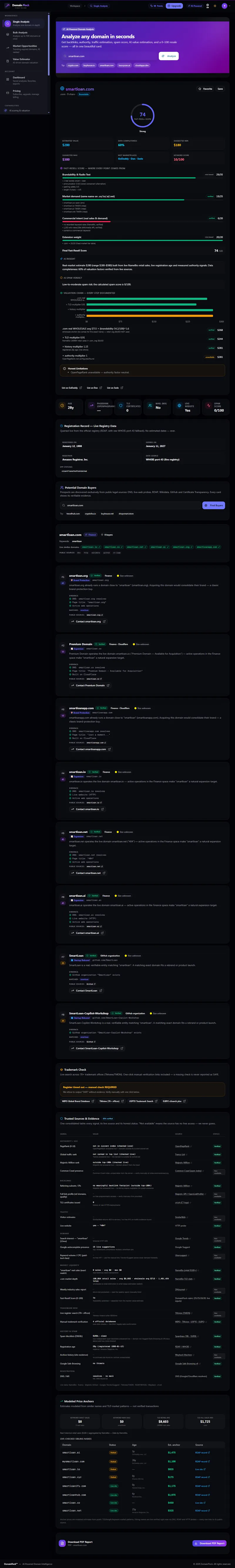 Domain Flock screenshot 2