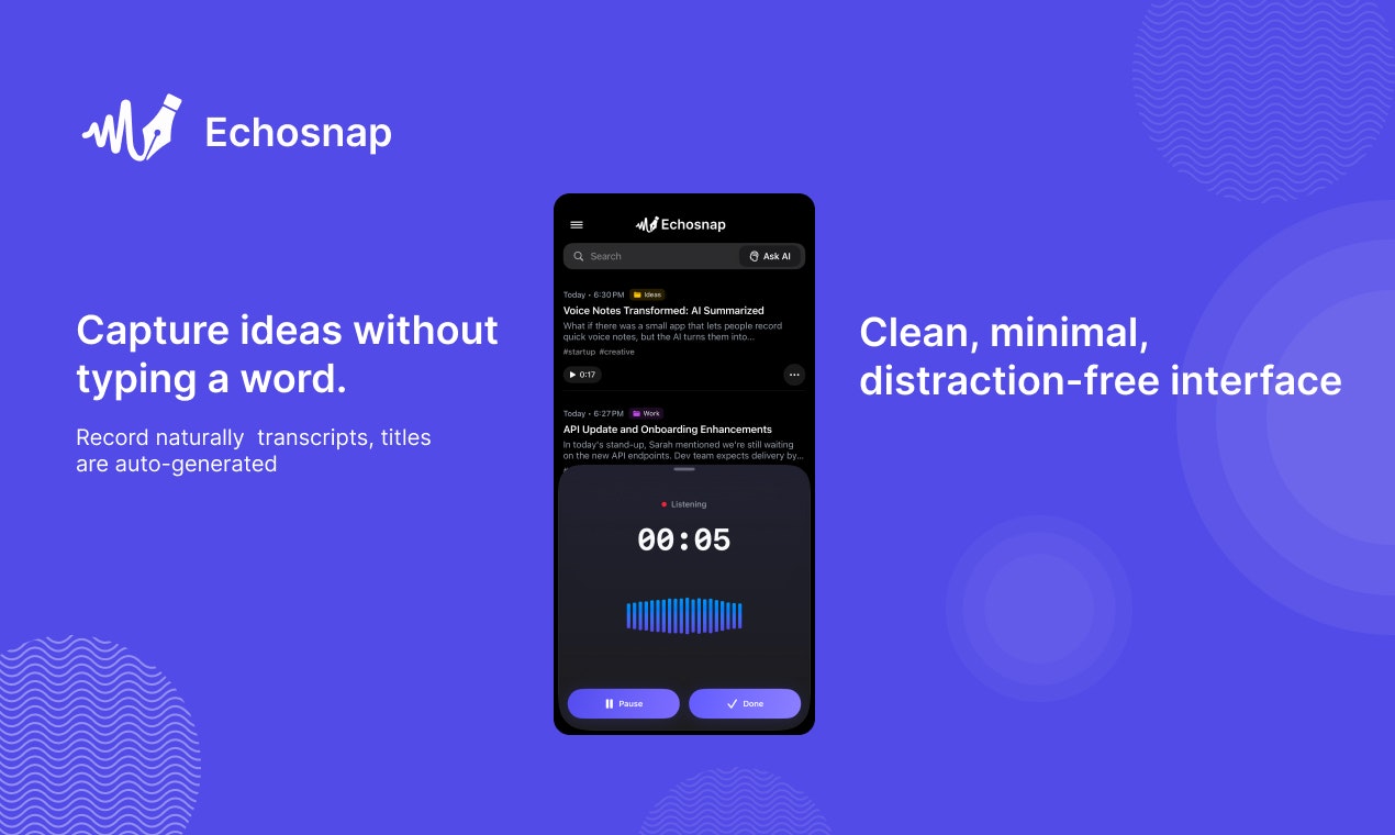 Echosnap Ai gallery image