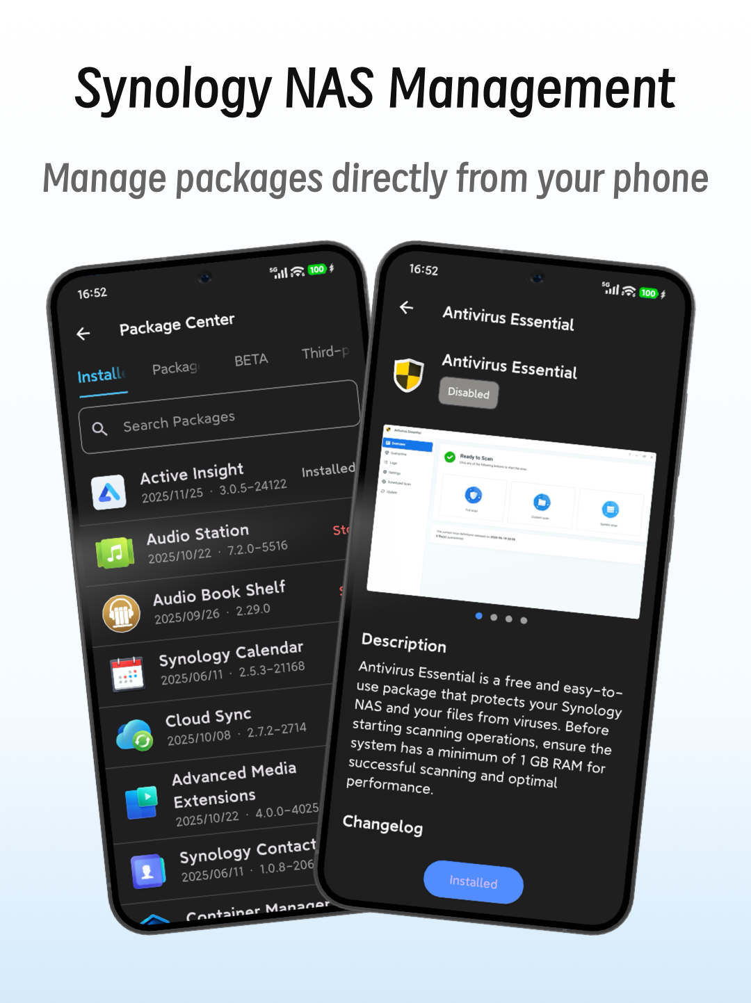 DS One  - Screenshot 2 showing product features and functionality