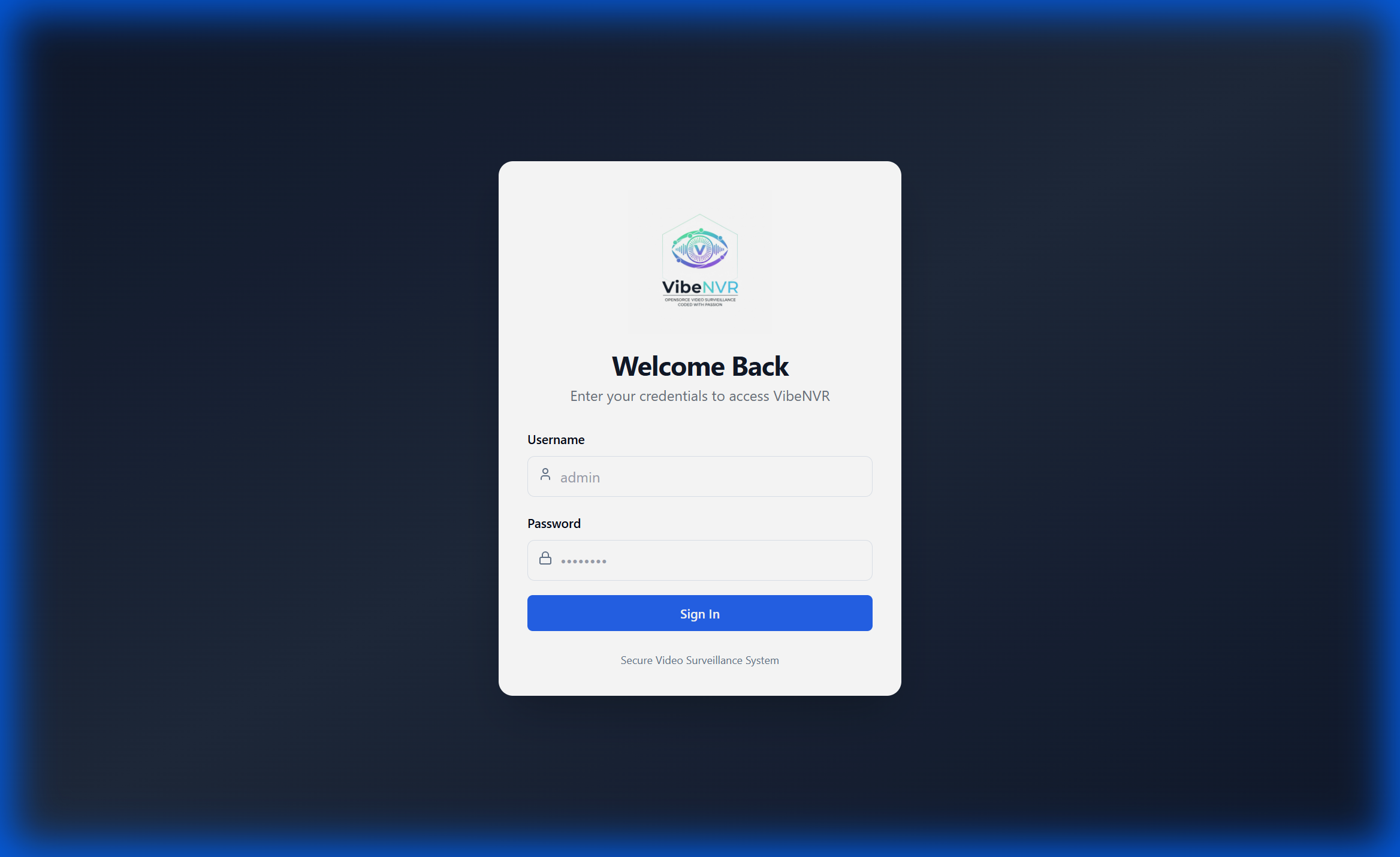 VibeNVR gallery image