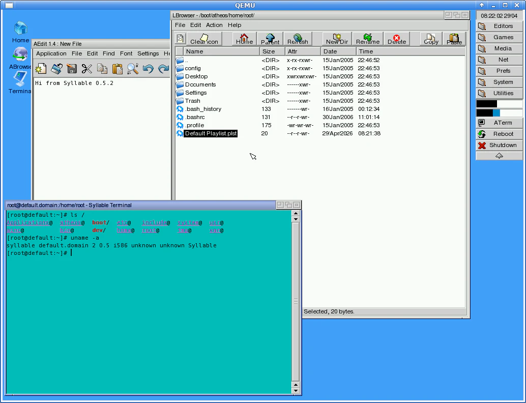 The Virtual OS Museum screenshot 6