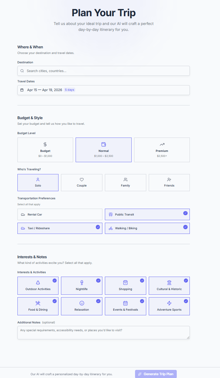 TripPlano gallery image