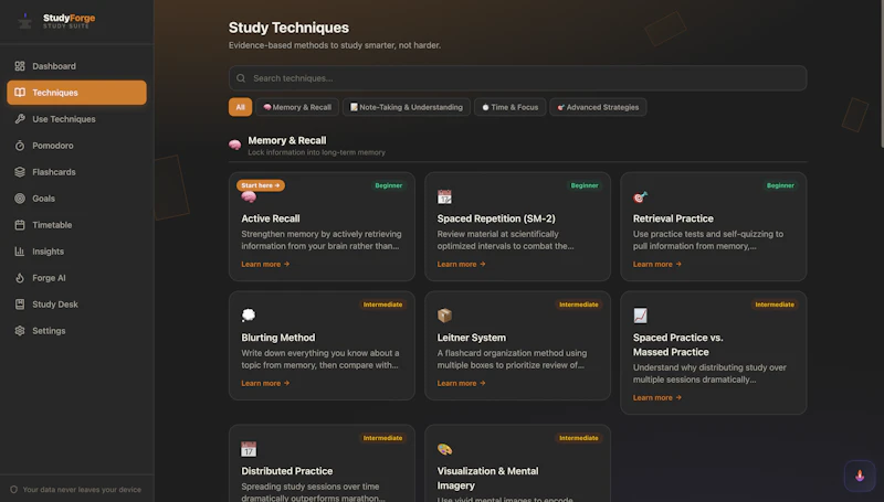 studyforge screenshot 5