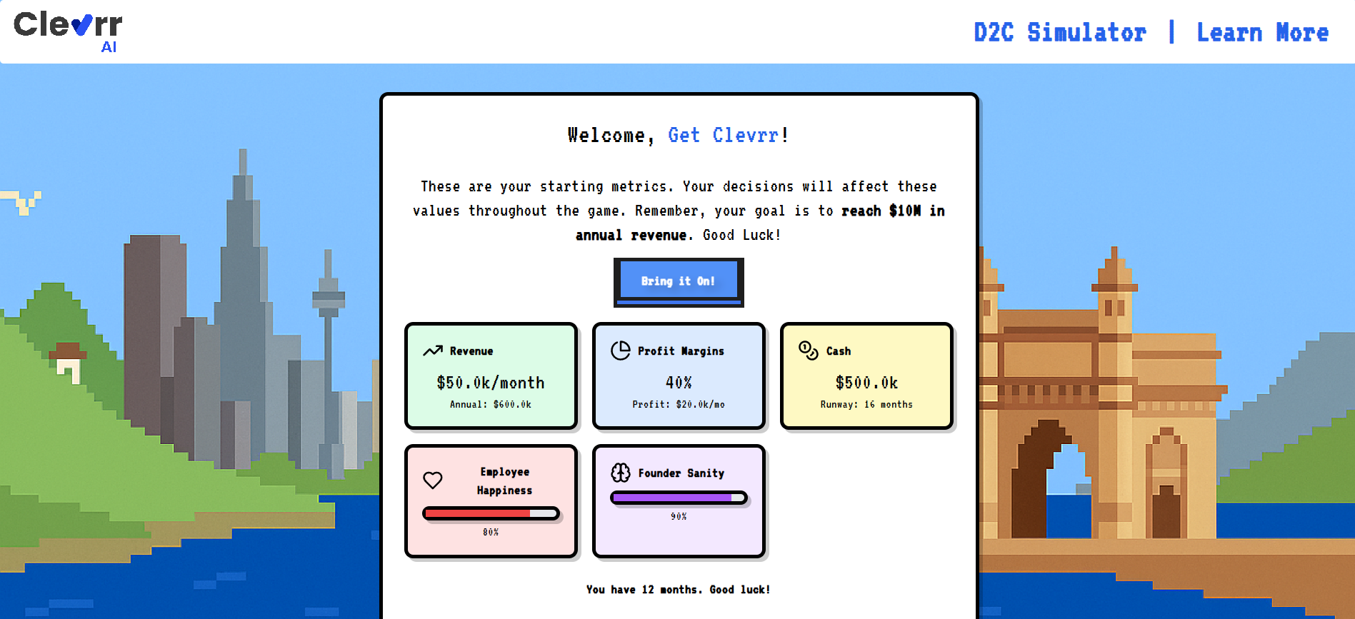 D2C Startup Simulator media 3
