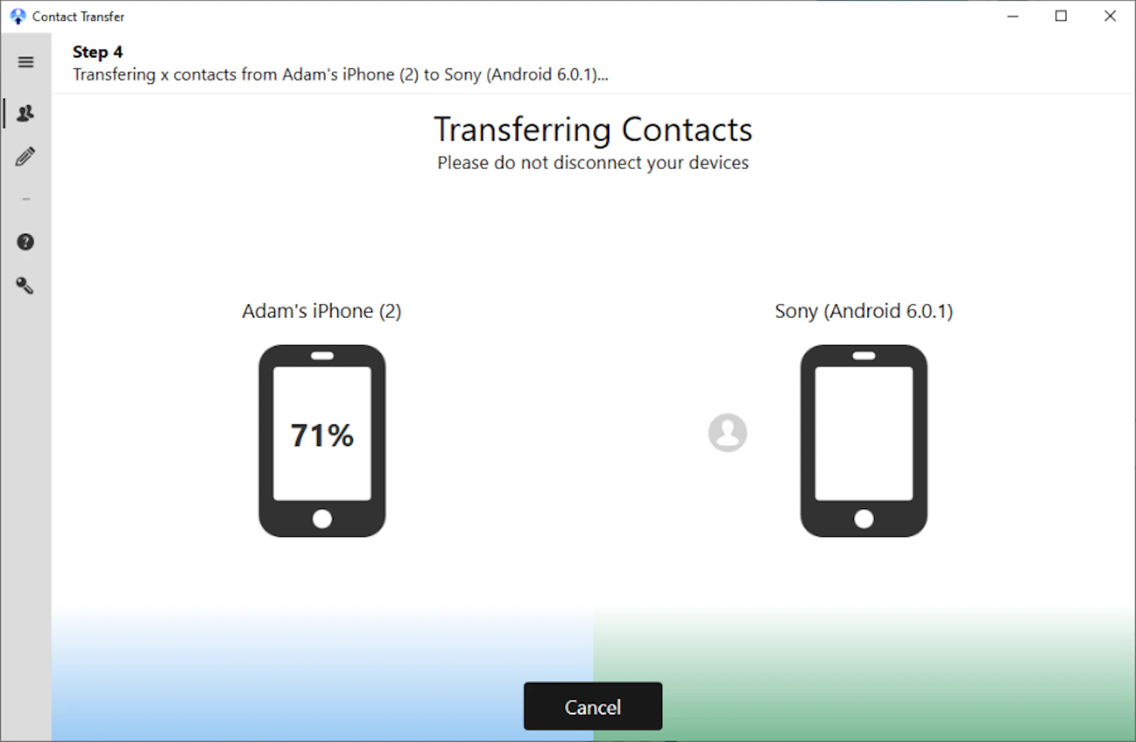Contact Transfer screenshot 5