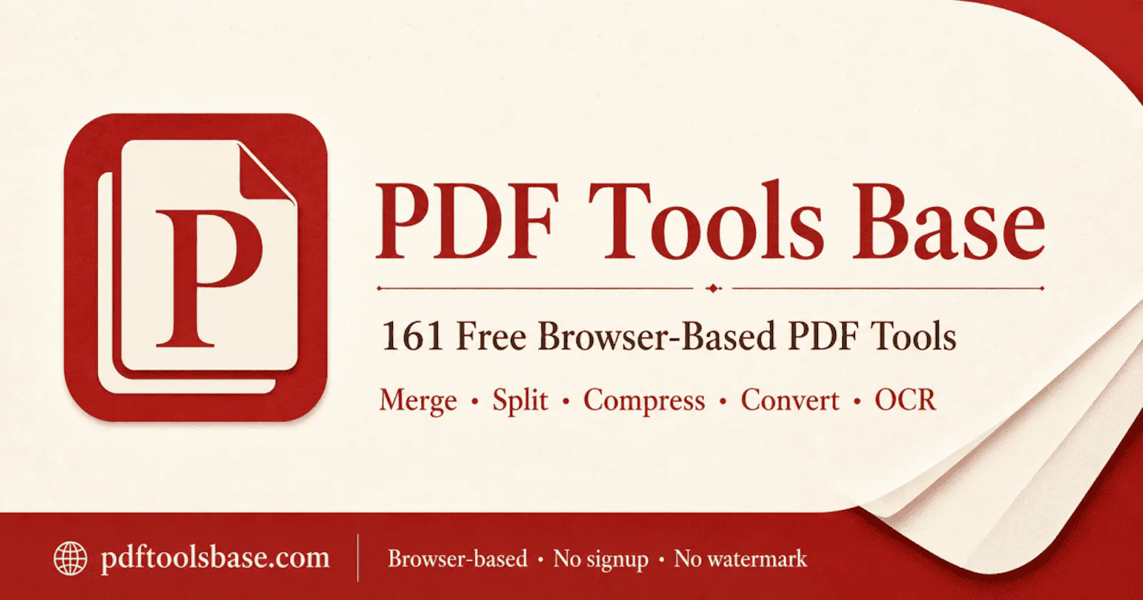 PDF Tools Base screenshot 1