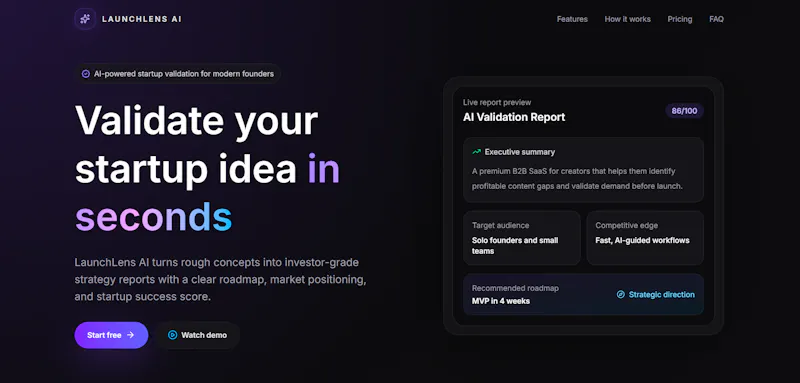 Launchlens screenshot 3