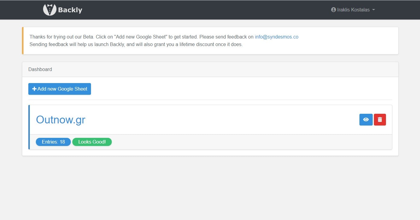 Backly.app gallery image
