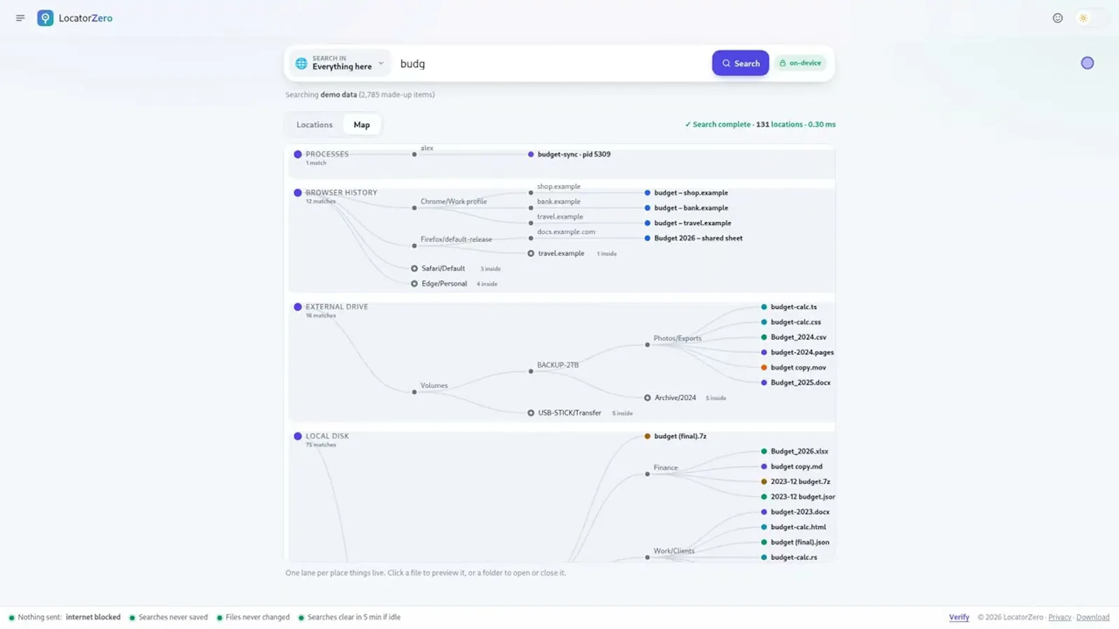 LocatorZero screenshot 1 (video preview)