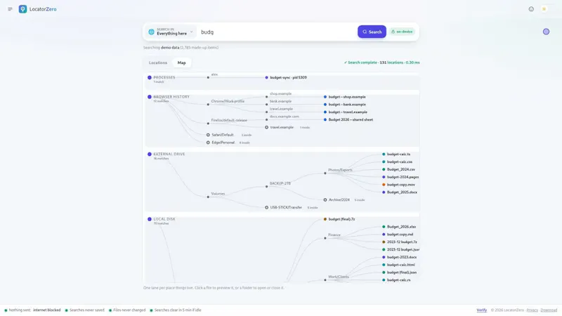 LocatorZero screenshot 1 (video preview)