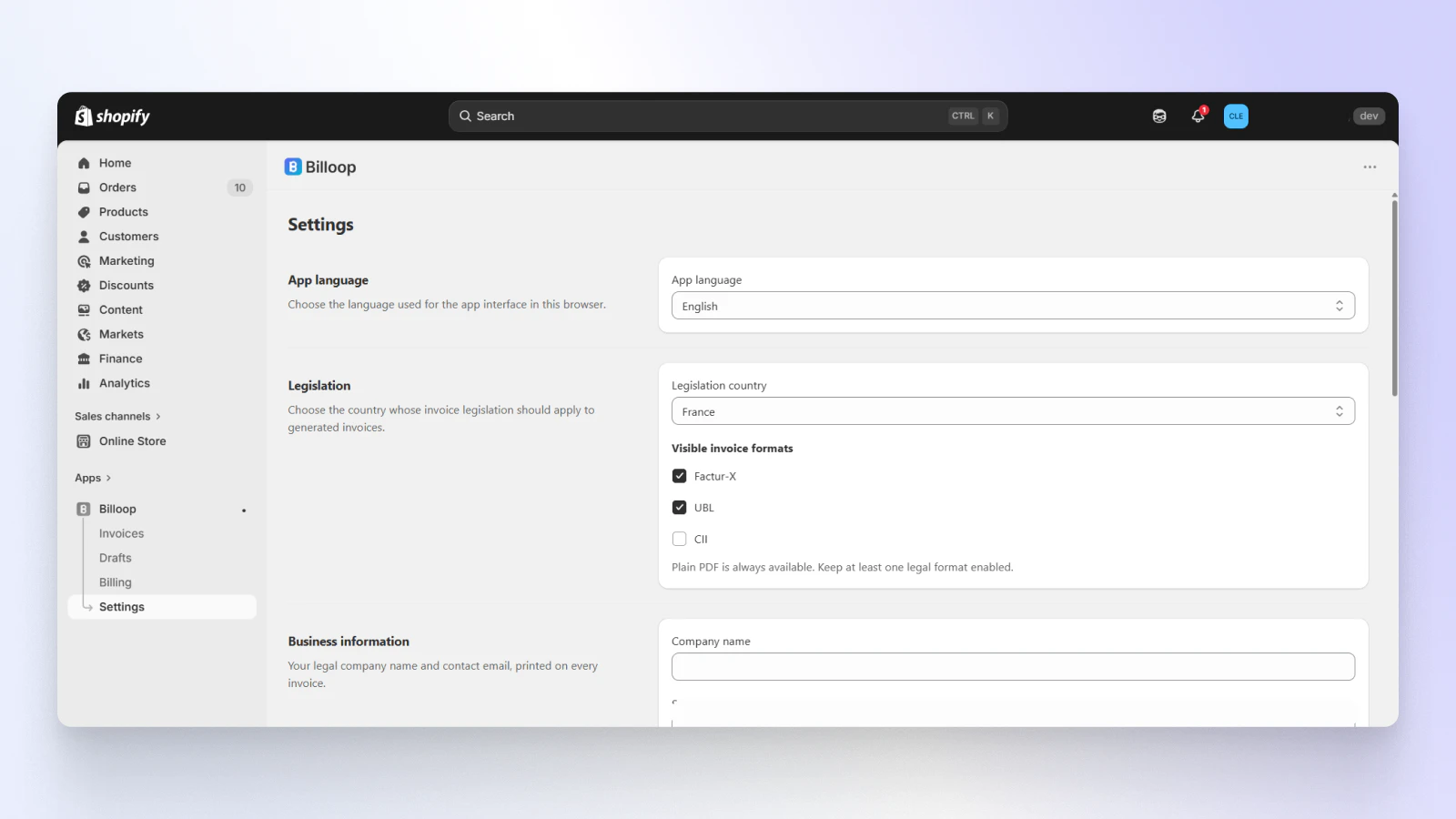 Billoop screenshot 3
