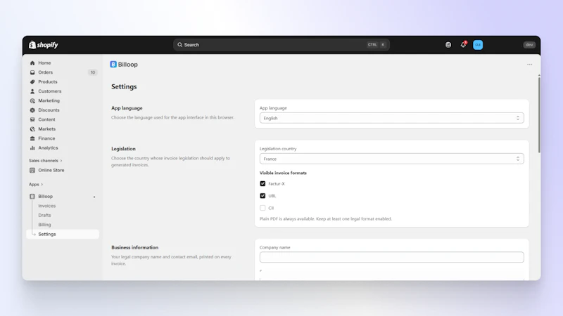 Billoop screenshot 3