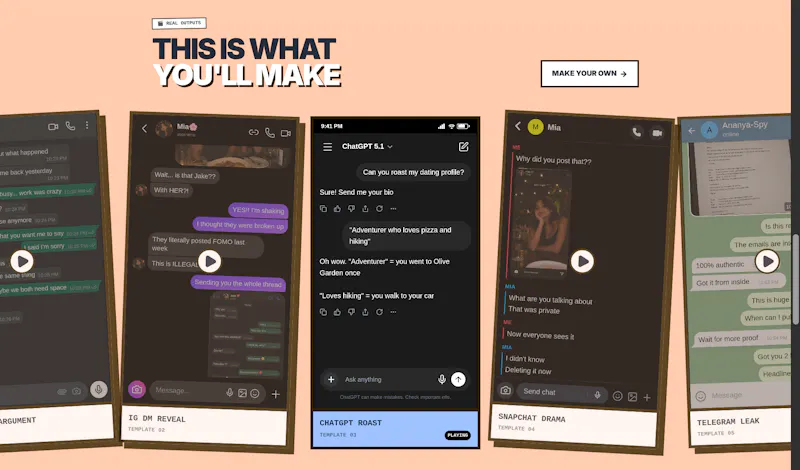 ChatMocker.com screenshot 5