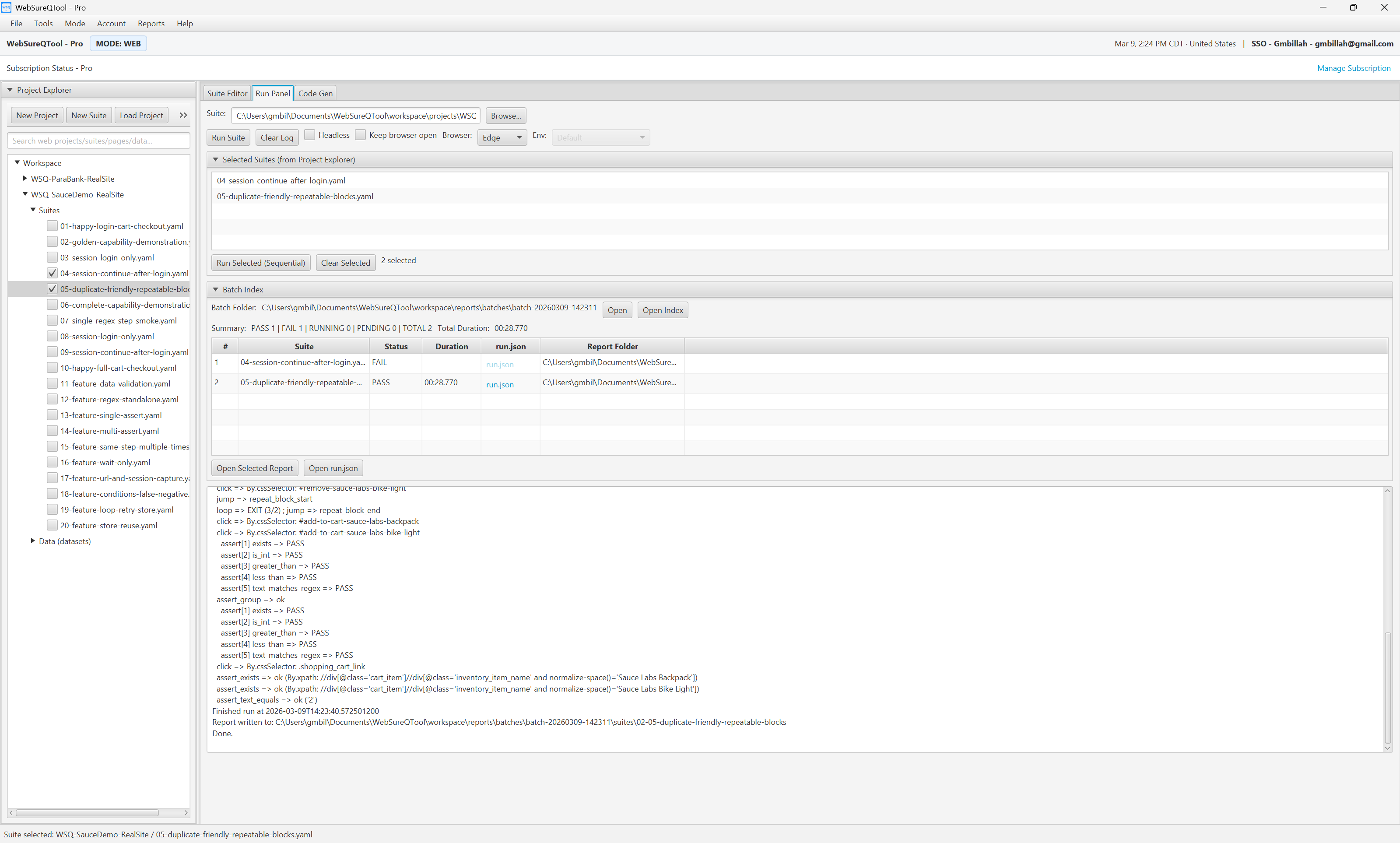 WebSureQTool gallery image