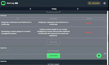 WorkLog.page gallery image