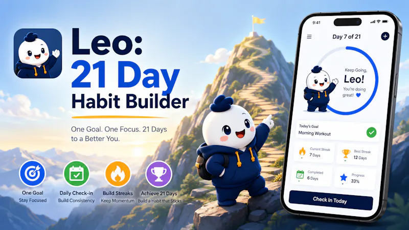 Leo: 21 Day Habit Builder screenshot 1