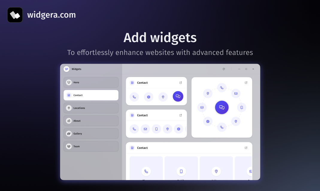 Widgera - ¡Crea aplicaciones web con superpoderes! media 5