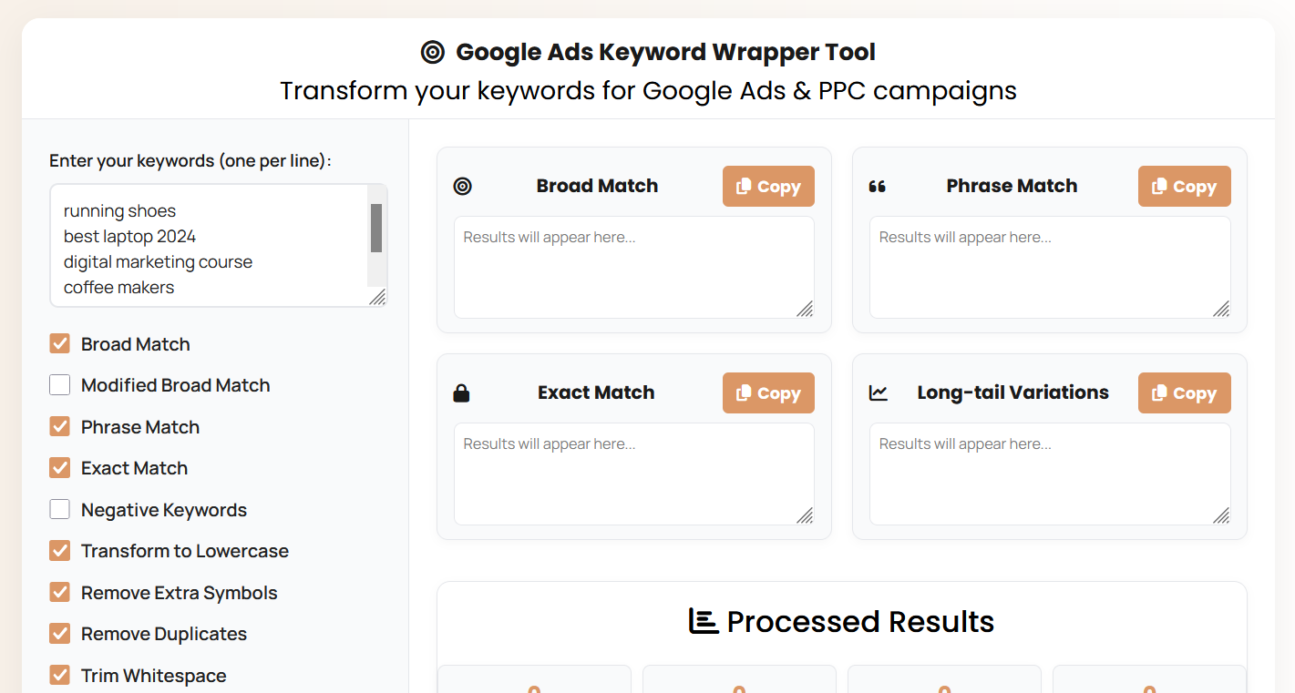 PPC 키워드 도구 - Google ADS 키워드 래퍼 도구 미디어 1