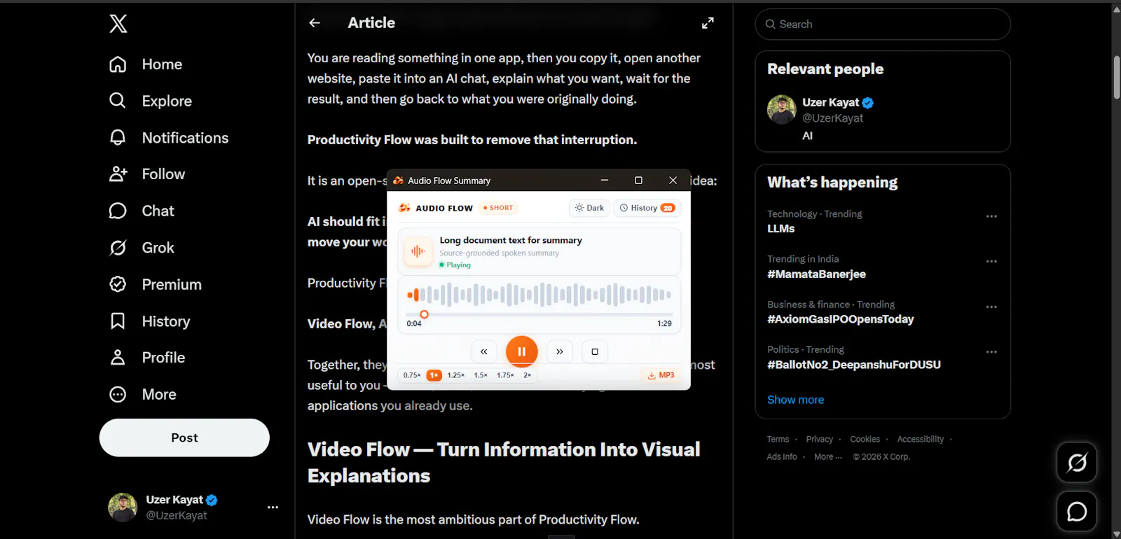 AI Productivity Flow screenshot 3
