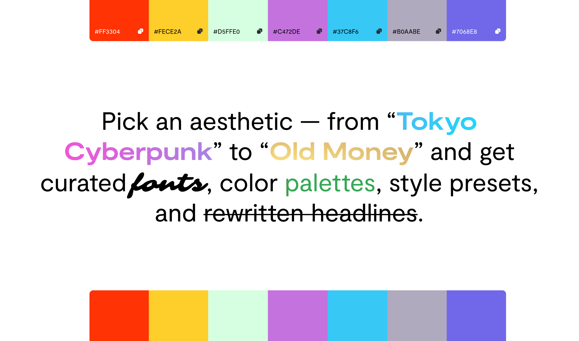 Stylesfuerge - Fuentes curadas y paletas de colores para diseñadoras. media 2