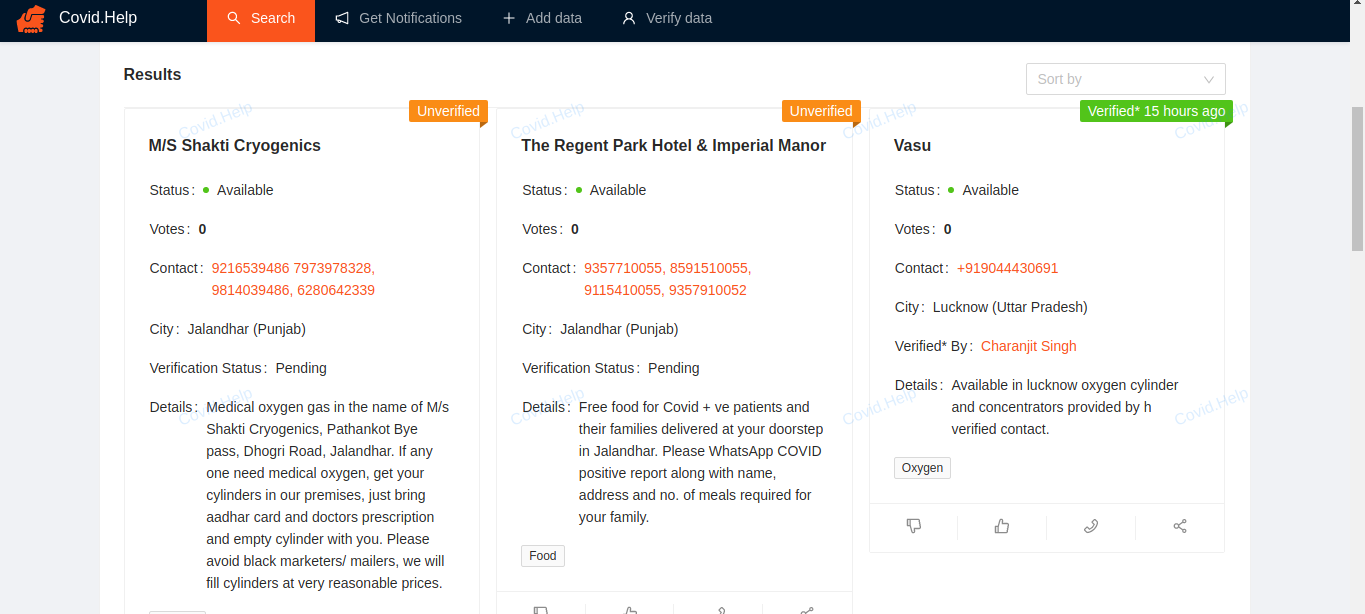 Covid.Help gallery image