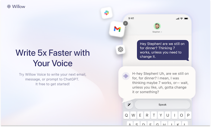 Willow on IOS产品图